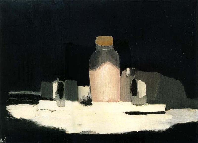 Nicolas de Stael The evase Bottle of short-necked